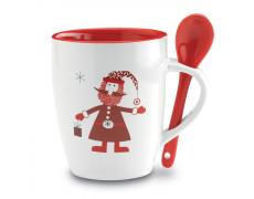 Taza con cuchara 250ml