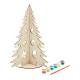 Árbol de Navidad de madera DIY