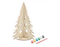 Árbol de Navidad de madera DIY