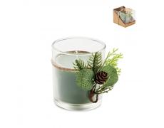 Porta velas de Navidad