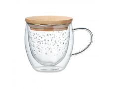 Taza borosilicato doble pared