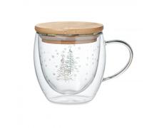 Taza borosilicato doble pared