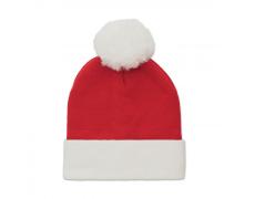 Gorro de punto navideño