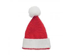 Gorro de punto navideño