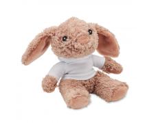Peluche conejo con capucha