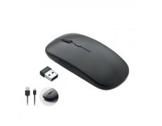 Ratón óptico recargable ABS