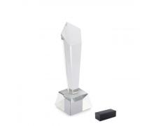 Trofeo de cristal con caja
