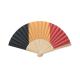 Abanico bambú diseño bandera