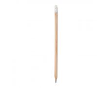 Lápiz natural con goma