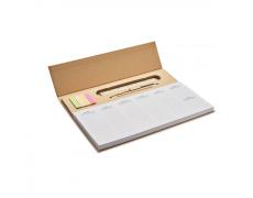 Planificador semanal de mesa