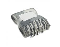 Manta de mohair a cuadros