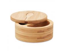 Salero y pimentero de bambú