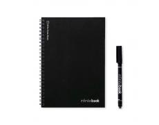 INFINITEBOOK PLAIN A5. Infinitebook con tapa flexible y 15 páginas de pizarra blanca lisas