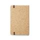 HAWKINS. Pocket cork notebook with plain pages