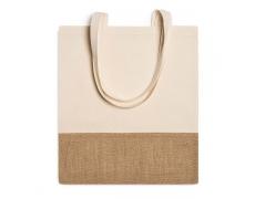 BOLSA ALGODÓN/YUTE WAVE