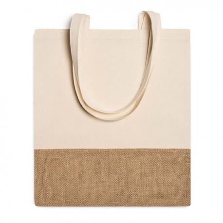 BOLSA ALGODÓN/YUTE WAVE