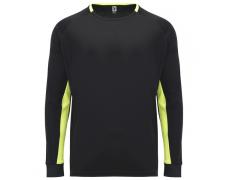 CAMISETA PORTO NEGRO/AMARILLO FLUOR