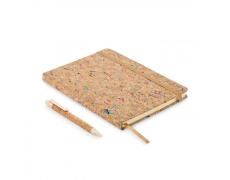 Cuaderno de color corcho A5