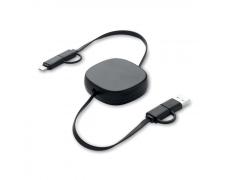 Set de cables retráctil