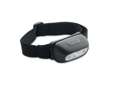 Linterna frontal recargable