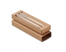 Set de bolígrafos en caja