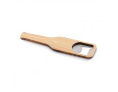 Abridor de botellas de bambú