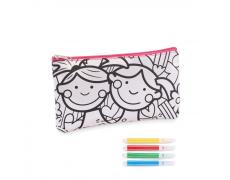 Estuche con rotuladores