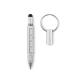 Bolígrafo llavero con metro