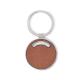 Llavero redondo de polipiel