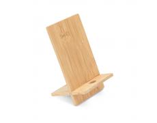GALEN. Soporte para móvil de bambú, desmontable en dos partes