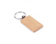 STEWIE. Llavero rectangular de madera de haya