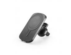 KOCH. Soporte para smartphone para coche con cargador magnético inalámbrico de 15 W en ABS reciclado (100% rABS)