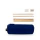 NOMAD. Estuche multiusos en fieltro reciclado (100% rPET) con regla, lápices, goma y sacapuntas