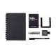 STARTER KIT INFINITEBOOK A5 PLANNER TEXTURE. Kit compuesto por «Infinitebook» con tapa dura, 1 kit de limpieza, 1 rotulador y 1 