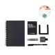 STARTER KIT INFINITEBOOK A5 PLANNER TEXTURE. Kit compuesto por «Infinitebook» con tapa dura, 1 kit de limpieza, 1 rotulador y 1 