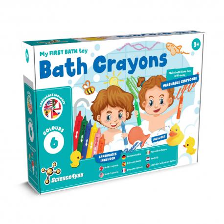 BATH CRAYONS. Juguete educativo para niños