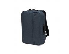 NIAMEY. Mochila para portátil de 15.6" de poliéster reciclado 300D de alta densidad