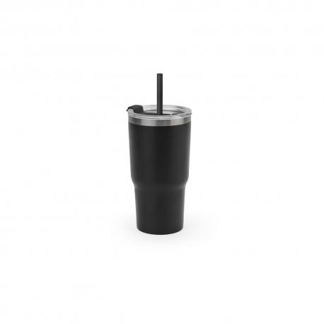 JOYNER M. Vaso de viaje compacto de acero inoxidable (91 % reciclado) con aislamiento al vacío de doble pared y acabado mate de 