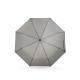 AIDEN. Paraguas de 53 cm de poliéster reciclado (100 % rPET) pongee 190T, plegable en 3 secciones