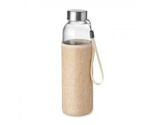 Botella cristal con funda 500ml - Imagen 1