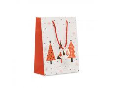 Bolsa de papel mediana