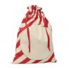 Bolsa grande algodón Papá Noel