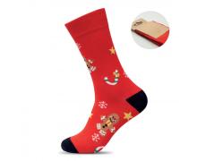 Par de calcetines de Navidad L