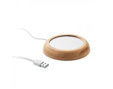 Taza de bambú con USB