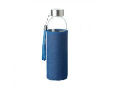 Botella cristal con funda 500ml - Imagen 1