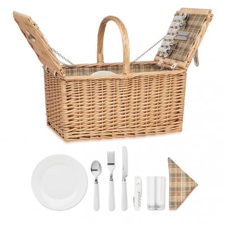 Cesta de picnic para 4 personas - Imagen 1