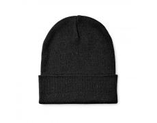 Gorro de punto con puño