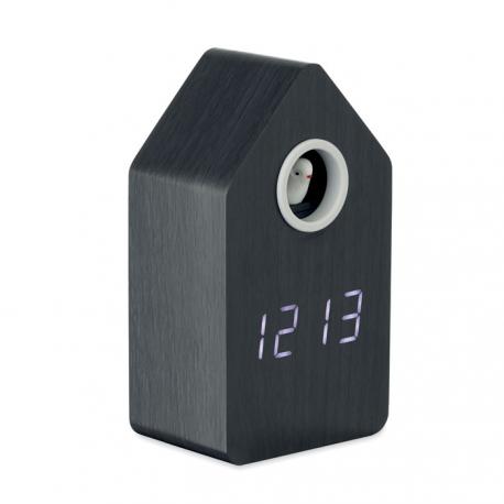 Reloj despertador de MDF