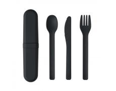 Set de cubiertos y funda PLA