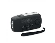 Radio portátil linterna LED